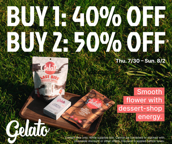 50% Off Gelato