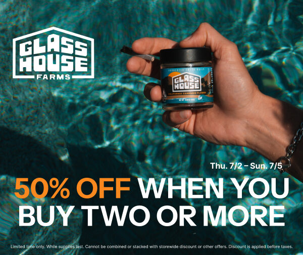 50% Off Glass House Farms