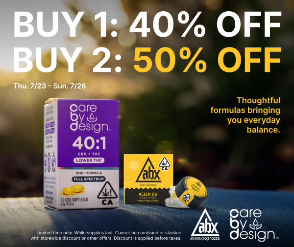 50% Off ABX & Care by Design