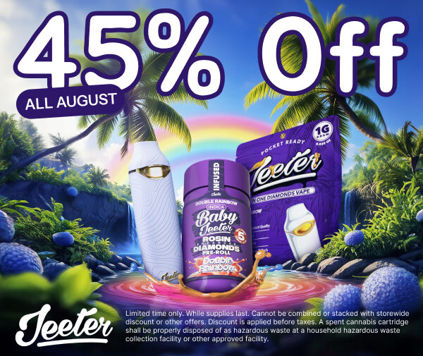 45% Off Jeeter