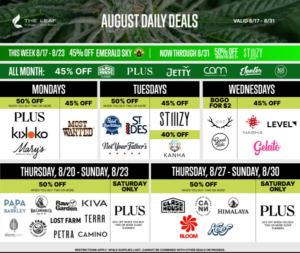 2 Weeks of Promos