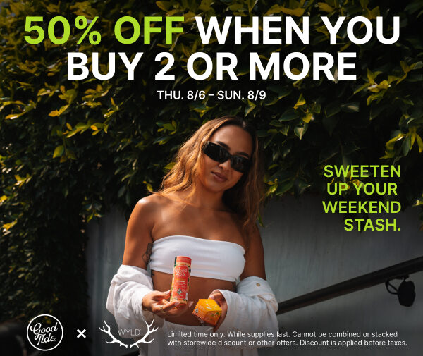 50%  Off Wyld & GoodTide