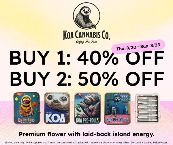 50% Off KOA