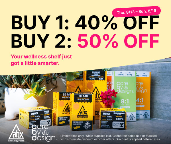 50% Off ABX & Care by Design