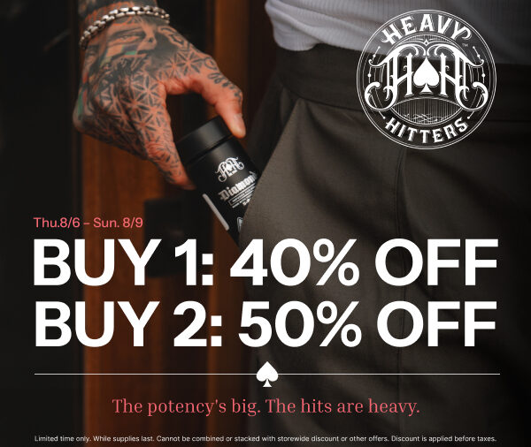 50% Off Heavy Hitters