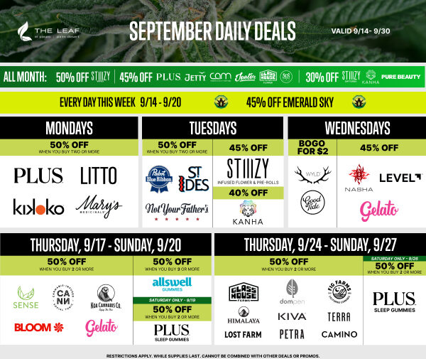 2 Weeks of Promos