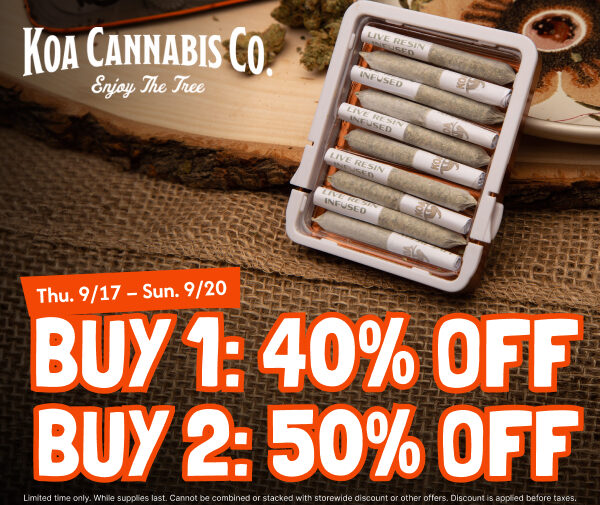 50% Off KOA