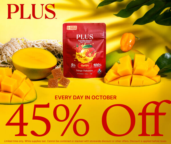 45% Off PLUS
