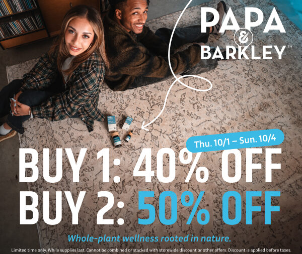 50% Off Papa & Barkley