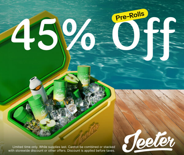 45% Off Jeeter