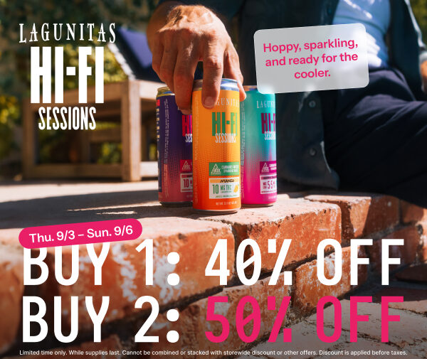 50% Off Lagunitas