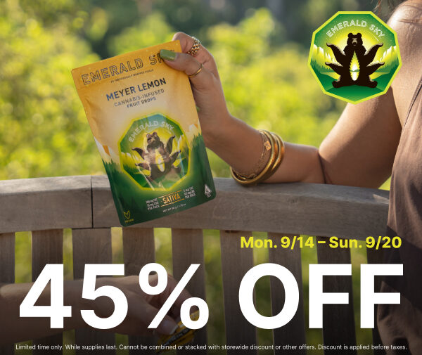 45% Off Emerald Sky