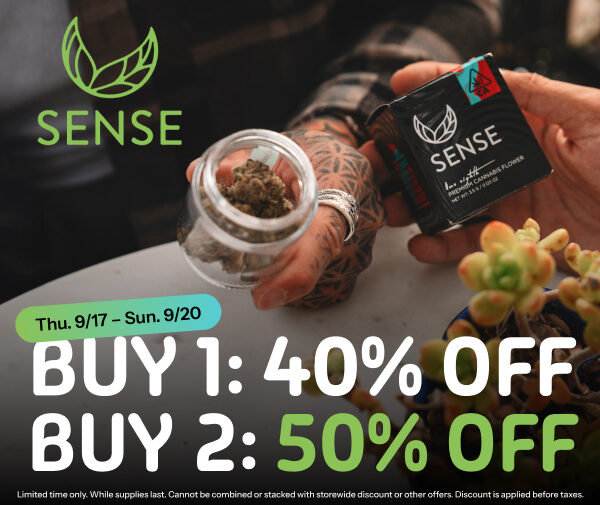 50% Off Sense