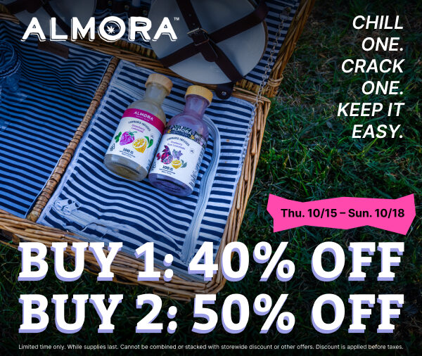 50% Off Almora Beverages
