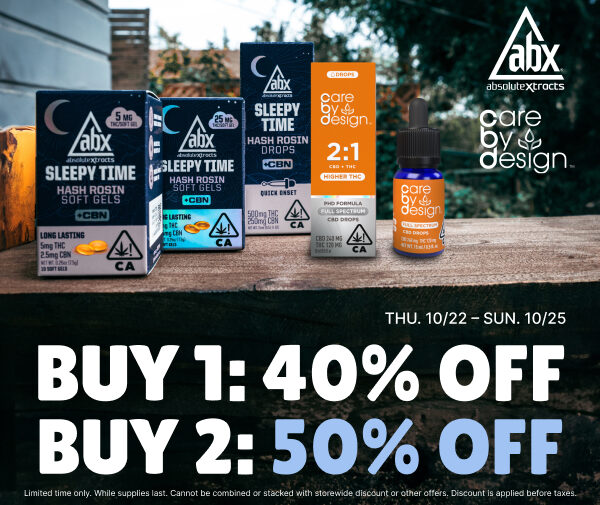 50% Off ABX & Care by Design